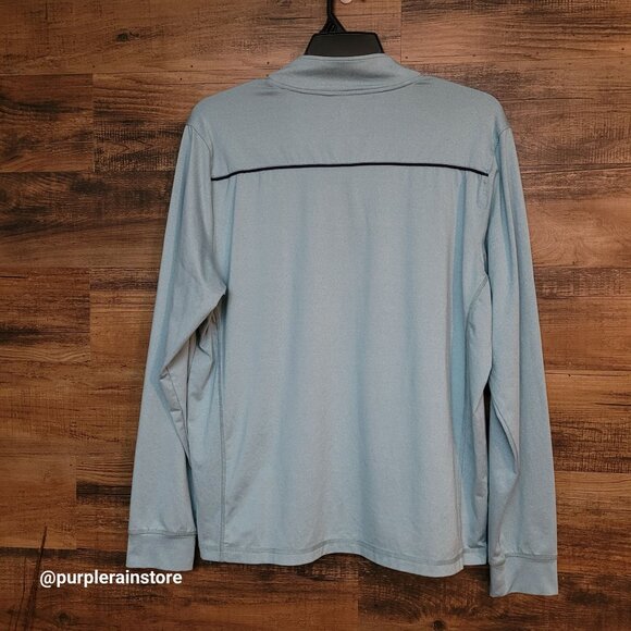 Johnnie O Prepformance 1/2 Zip Shirts Seafoam Stretch Outdoor Activewear Gorpcor - Picture 3 of 11
